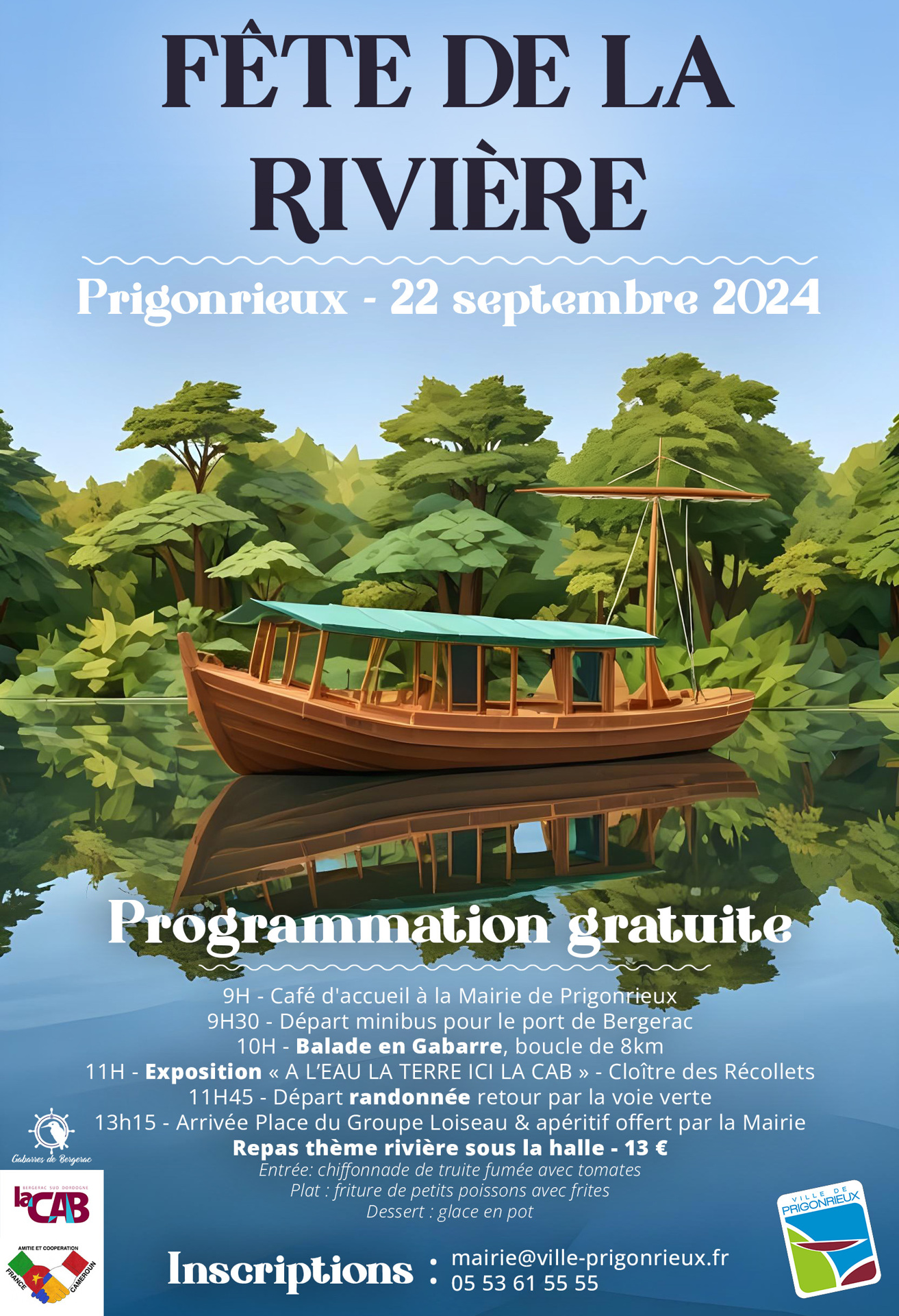 Fête de la Rivière 2024 de Prigonrieux