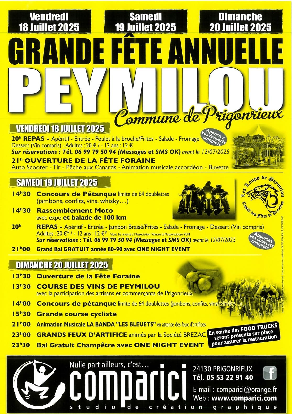 Grande fête annuelle de Peymilou - Prigonrieux - 2025
