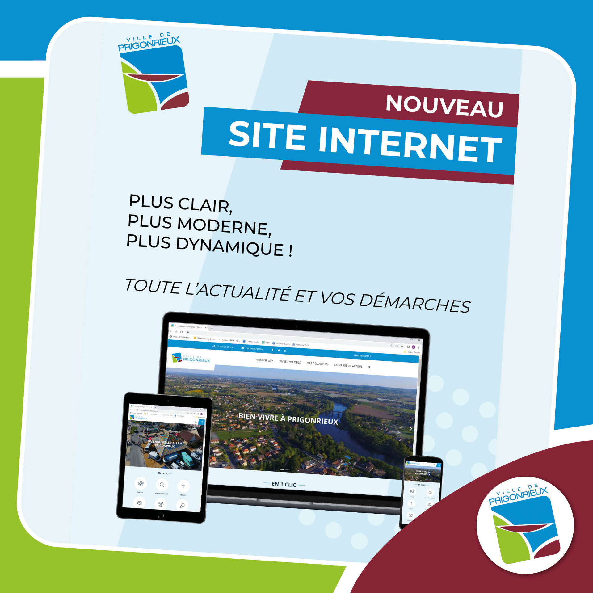 Nouveau site internet