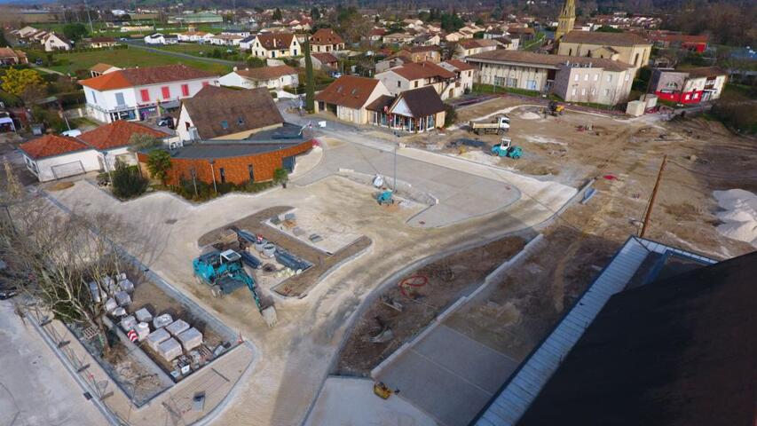 2021 - Travaux Place du Groupe Loiseau