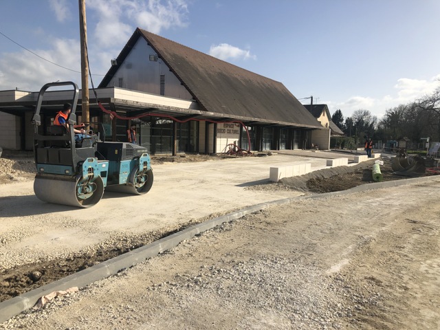 2021 - Travaux Place du Groupe Loiseau