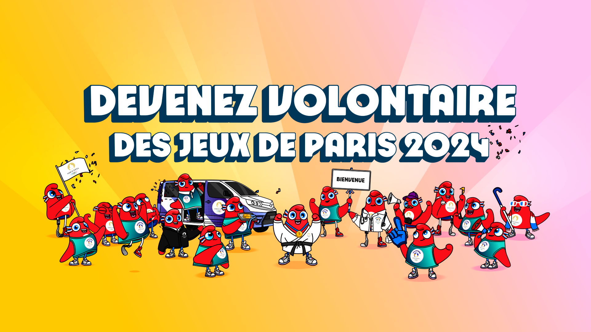 Le portail du programme des volontaires des Jeux Olympiques et
